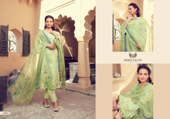 yukta sidhi sagar Latest Fancy Designer Printed Pure Cotton dress materials 